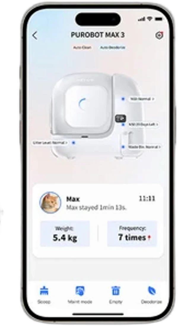 App PETKIT su smartphone