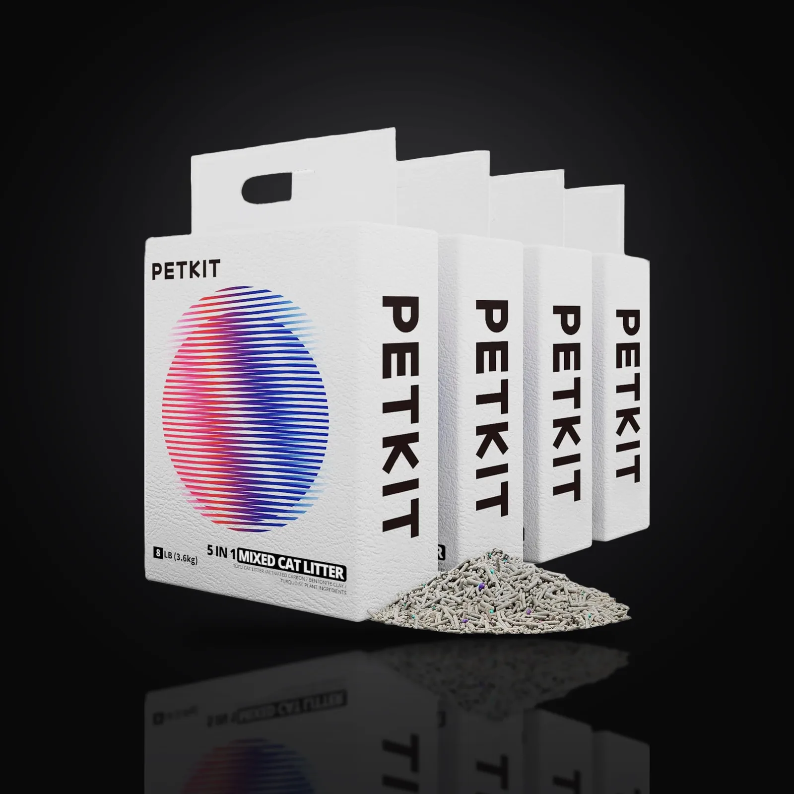 Lettiera Mista 5 in 1 - 4 confezioni — immagine 2