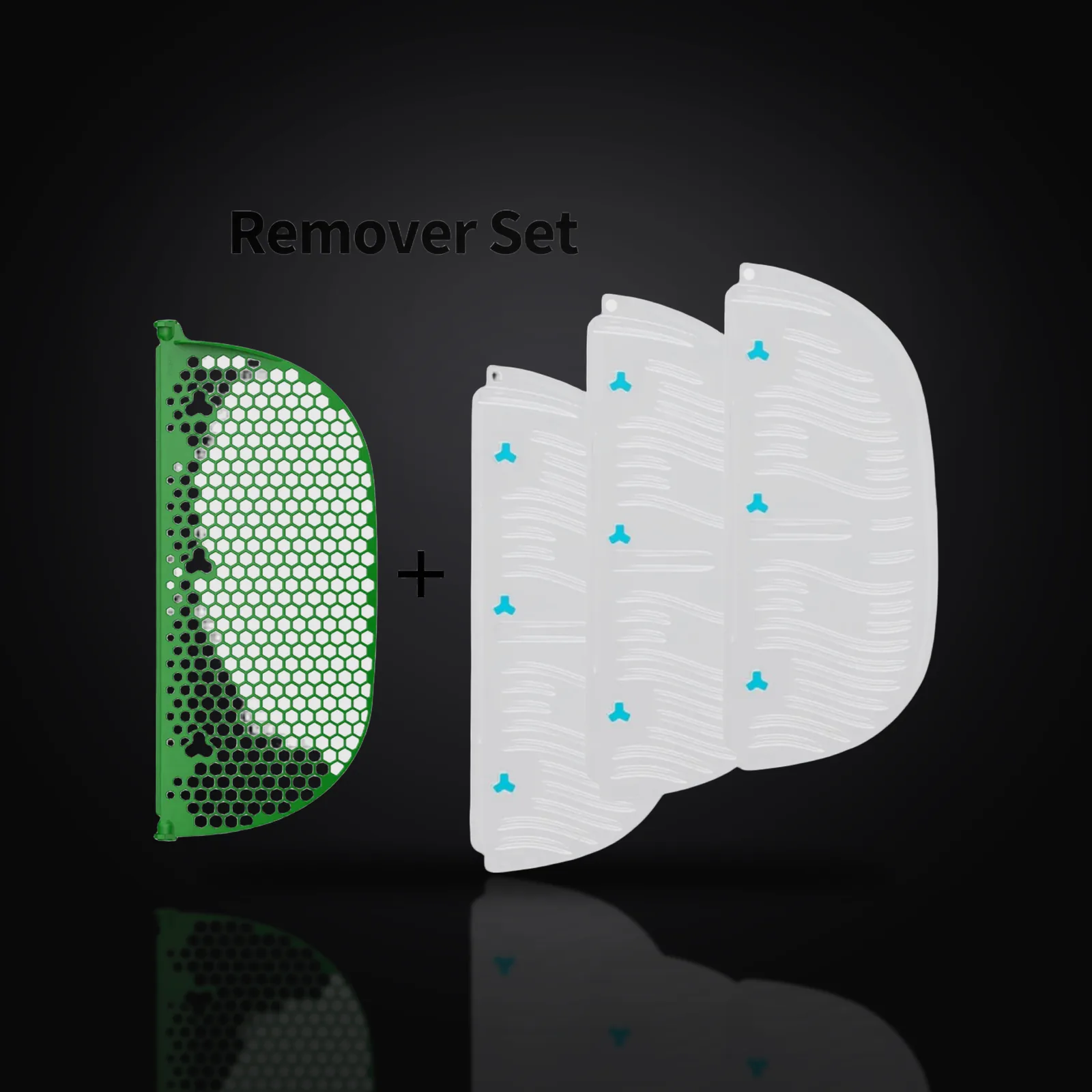 Griglia a nido d'ape verde + Remover — immagine 2